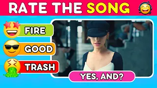 RATE THE SONG 🎵 | 2024 Top Songs Tier List | Music Quiz #6