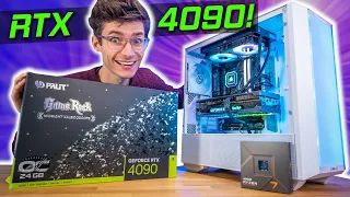 The BEASTLY RTX 4090 Gaming PC Build! - Ryzen 7700X, Gameplay Benchmarks!