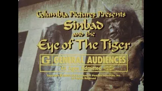 Sinbad and the Eye of the Tiger HD 1977 30 second TV Spot Trailer Patrick Wayne Jane Seymour