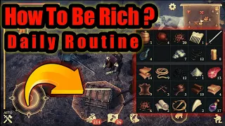 Grim Soul Dark Fantasy : #115🔥How To Be Rich🔥Daily Routine In Grim Soul🔥