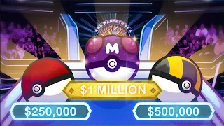 We play Who Wants to be a Millionaire in Pokemon, then battle