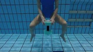 Aqua exercise - dumbbells