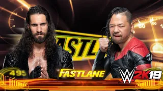 Fastlane 2021 || Seth Rollins VS Shinsuke Nakamura || WWE 2K19 Gameplay