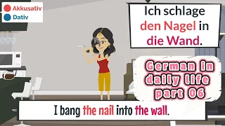 #06 German for beginners | german in daily life | Deutsch lernen A1-A2 | learn german