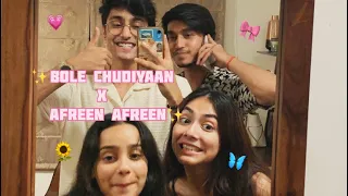 Bole ChudiyanXAfreen Afreen with @Anujrehanmusic @ananyasharmamusic_ @bharatchandak11