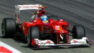 Formula 1 (F1) 2012 Cars PURE V8 Engine SOUND