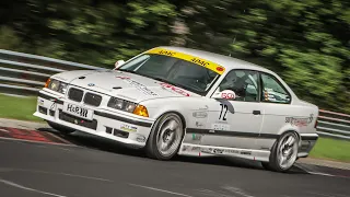 BMW E36 M3 Gr.N - Youngtimer Trophy 2022 - 2h Rennen Schwedenkreuz - Nürburgring Nordschleife