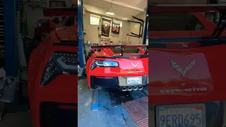 How to lift a corvette up