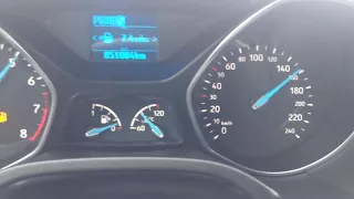 Ford Focus Mk3 FL Kombi 1.6 125KM Power Shift 0-200KM/H Acceleration German Autobahn