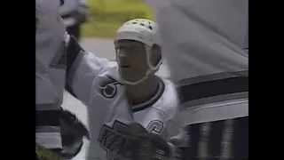 Wayne Gretzky's goal against Rangers, november 1991