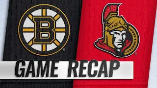 Krug scores in OT as Bruins top Senators