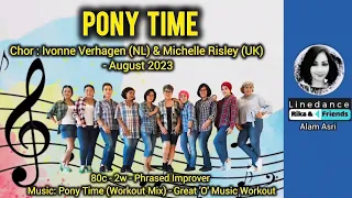 Pony Time - chor. Ivonne Verhagen (NL) & Michelle Risley (UK) - August 2023