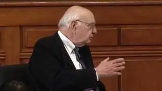 Paul Volcker at Harvard Law School: on preventing bank failures