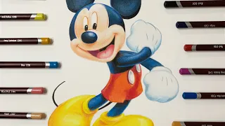 Drawing Mickey Mouse - Time-lapse