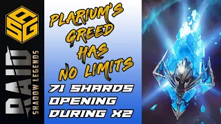 Plarium's greed has no limits | Summoning event opinion | 71 shards opening | RAID: Shadow Legends