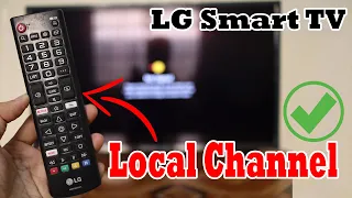 Cara Mencari Saluran Lokal di LG Smart TV | Pindai Saluran Antena