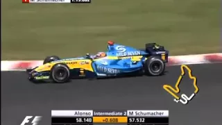 F1 Hungary 2005 Qualifying   Fernando Alonso Lap