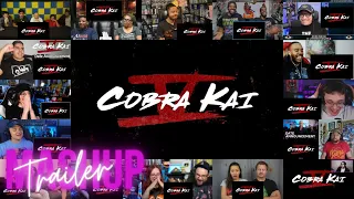 Cobra Kai - Season 5 - Trailer Reaction Mashup 🥋🤜 - Date Announcement | Netflix