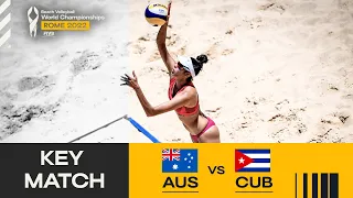 Clancy/Mariafe 🇦🇺 vs. Leila/Lidy 🇨🇺 - Pool Play Highlights Rome 2022 #BeachWorldChamps