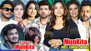 Munawar Faruqui & Ankita Lokhande Will Be The Top2 Of Bigg Boss 17 | Celebrities Reaction On MunKita