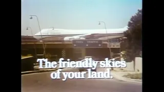 United Airlines 'Friendship Service' Commercial (1974)