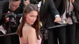 Bella Hadid on the red carpet for the Premiere of Jiang Hu Er NV in Cannes