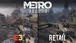 Metro Exodus E3 vs Retail | Direct Comparison
