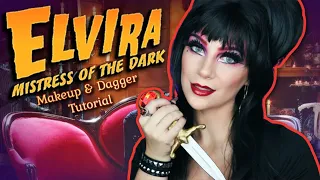 Elvira Makeup & Dagger Tutorial💖🗡【Elvira: Mistress of the Dark】| Halloween 2022 | Madalyn Cline