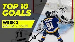 Top 10 Goals from Week 2 of the 2021-22 NHL Season