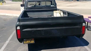 71 c10 longbed idle and rev