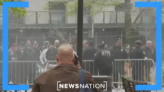 Person sets themselves on fire outside of Trump trial | NewsNation Now