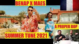 ENGLISH REACTION TO FRENCH RAP - Benab - Andale feat. Maes (Clip officiel)