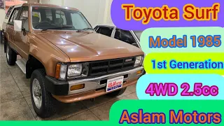 Toyota Surf||Model 1985||Surf 1st Generation||Surf 2 Door ||4WD Jeep