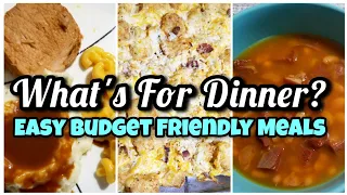 What's For Dinner? | Easy Budget Friendly Meals | Family Meals | Ep #24