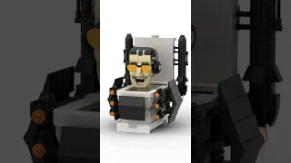 BIG UPGRADED GMAN Skibidi Toilet Lego Ideas