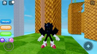 How to get Dark Bat Sonic In Find The Sonic Morphs (+ showcase) / ROBLOX