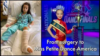 From multiple completely severed muscles to Miss Petite Dance America in one year