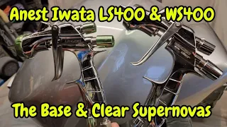 Iwata LS400 Entech 1.3 & WS400 Supernova 1.3HD For Basecoat & Clearcoat