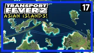 8 NEW GOODS LINES! (Build/Ride) - TRANSPORT FEVER 2 Gameplay - Asian Islands Ep 17