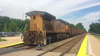 A string of Hiawatha’s through lake forest! (Feat. T4 SD70ACe)