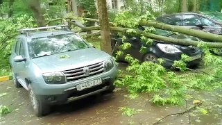 Ураган в Москве 29.05.2017