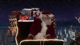 A Special Santa Snooper Webcam Tracker Video:  Christmas Eve test flight!