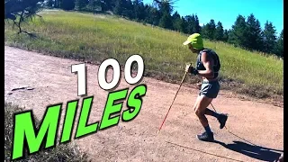 How do you run 100 miles?