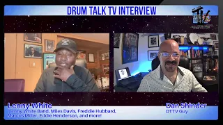 Lenny White Interview on Drum Talk TV!