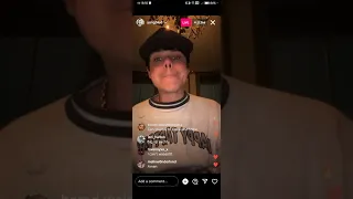 YUNGBLUD IG LIVE "WHEN WE DIE CAN WE STILL GET HIGH" THE DAY OF 🖤🖤🖤