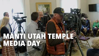 Manti Utah Temple Media Day Is Held