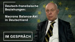 Im Gespräch - Macrons Balance-Akt in Deutschland