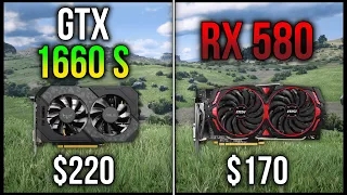 GTX 1660 SUPER vs RX 580 Test in 6 Games