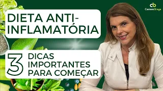 3 Dicas importantes para começar a dieta anti-inflamatória