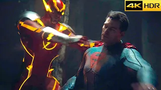 Flash Vs Superman Battle Scene (2023) 4K HDR 60FPS